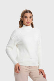 Sweater Mujer Textura Crudo