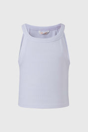 Polera Niña Rib Blanco