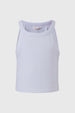 Polera Niña Rib Blanco