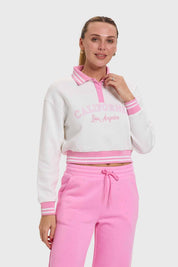 Polerón Mujer Preppy Rosado