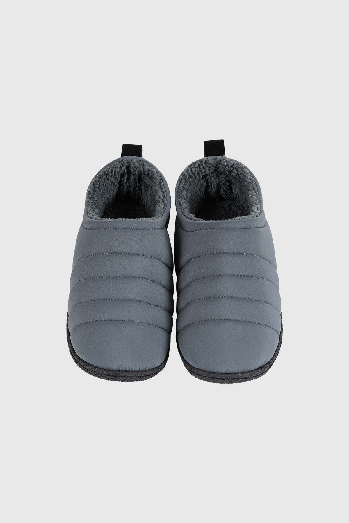 Pantufla Hombre Zapatilla Descanso Gris