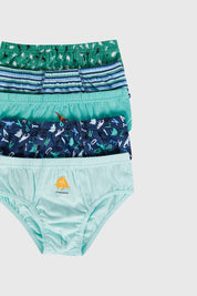 Boxer Niño 5Pack Verde
