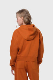 Polerón Niña Print Camel