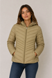 Parka Mujer Slim Beige Claro