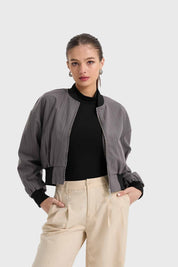 Chaqueta Mujer Bomber Marengo