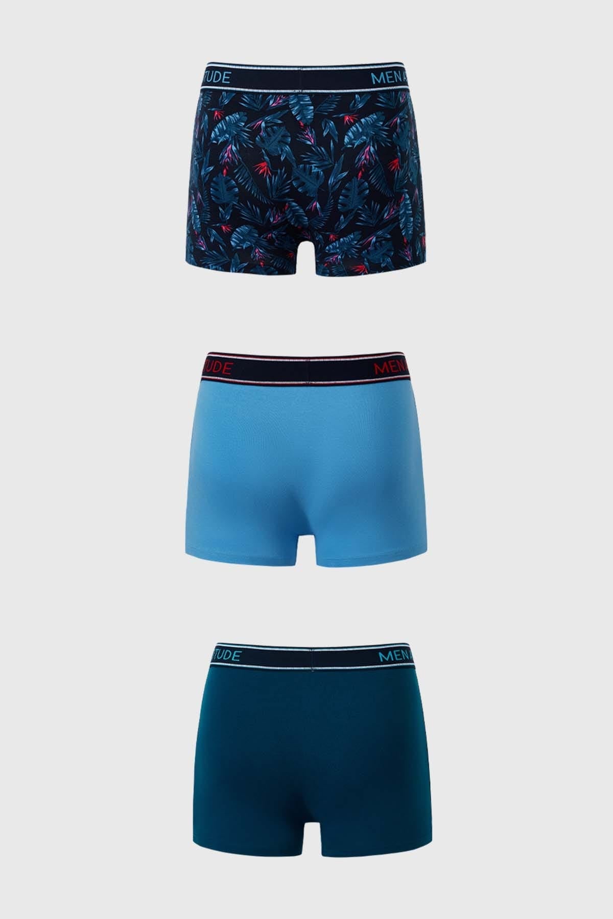 Boxer Hombre Azul