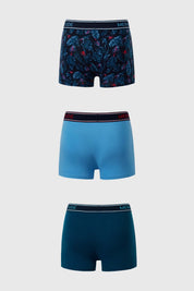 Boxer Hombre Azul