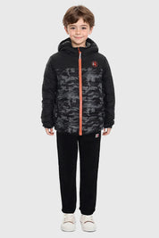 Pantalón Niño Jogger Cotelé Negro