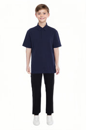 Pantalón Niño Cargo Tipo Parachute Negro