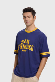 Polera Hombre Urban City Azul