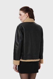 CHAQUETA MUJER BONDED NEGRO I