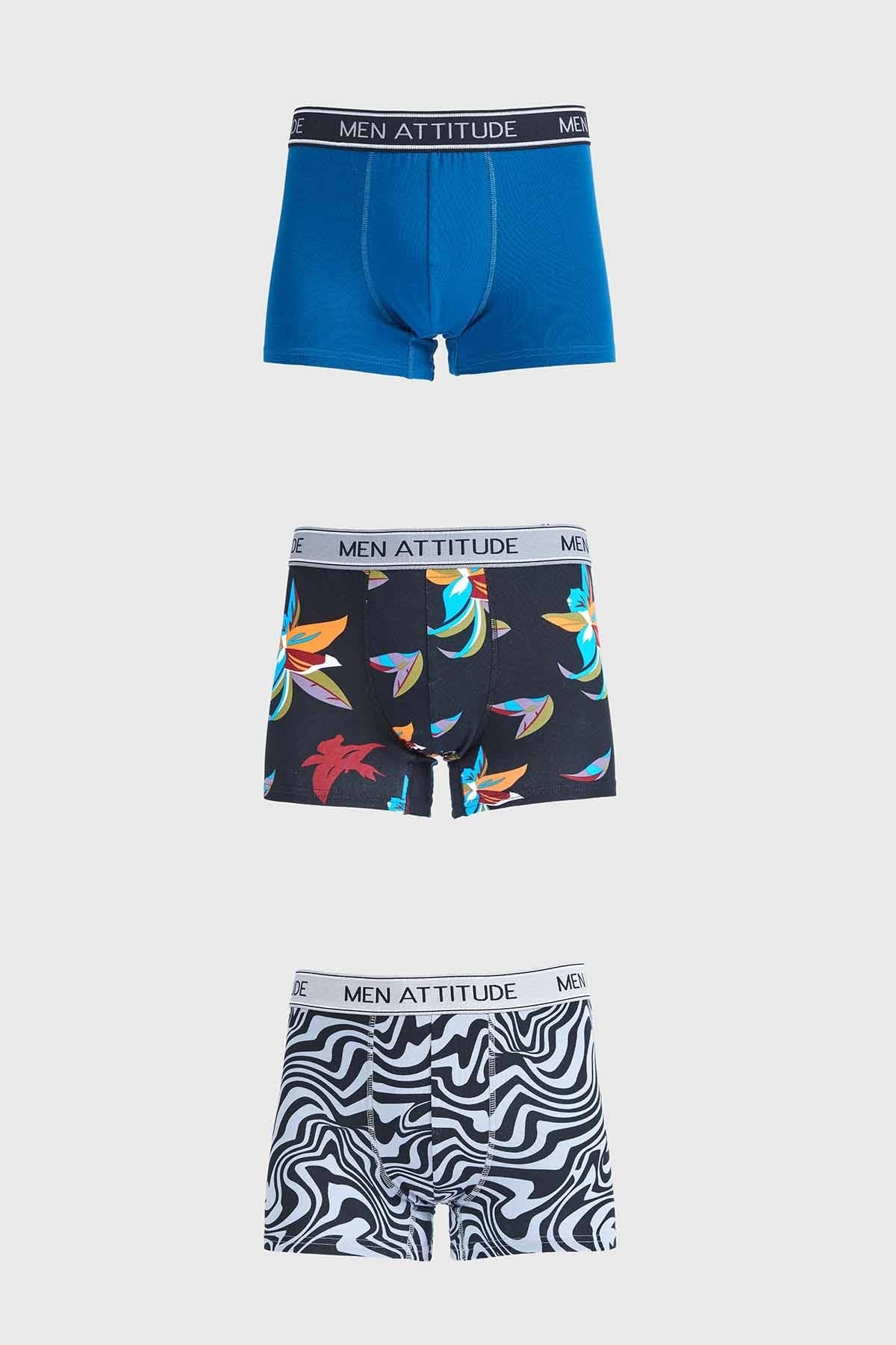 Boxer Hombre Tripack Básico Negro
