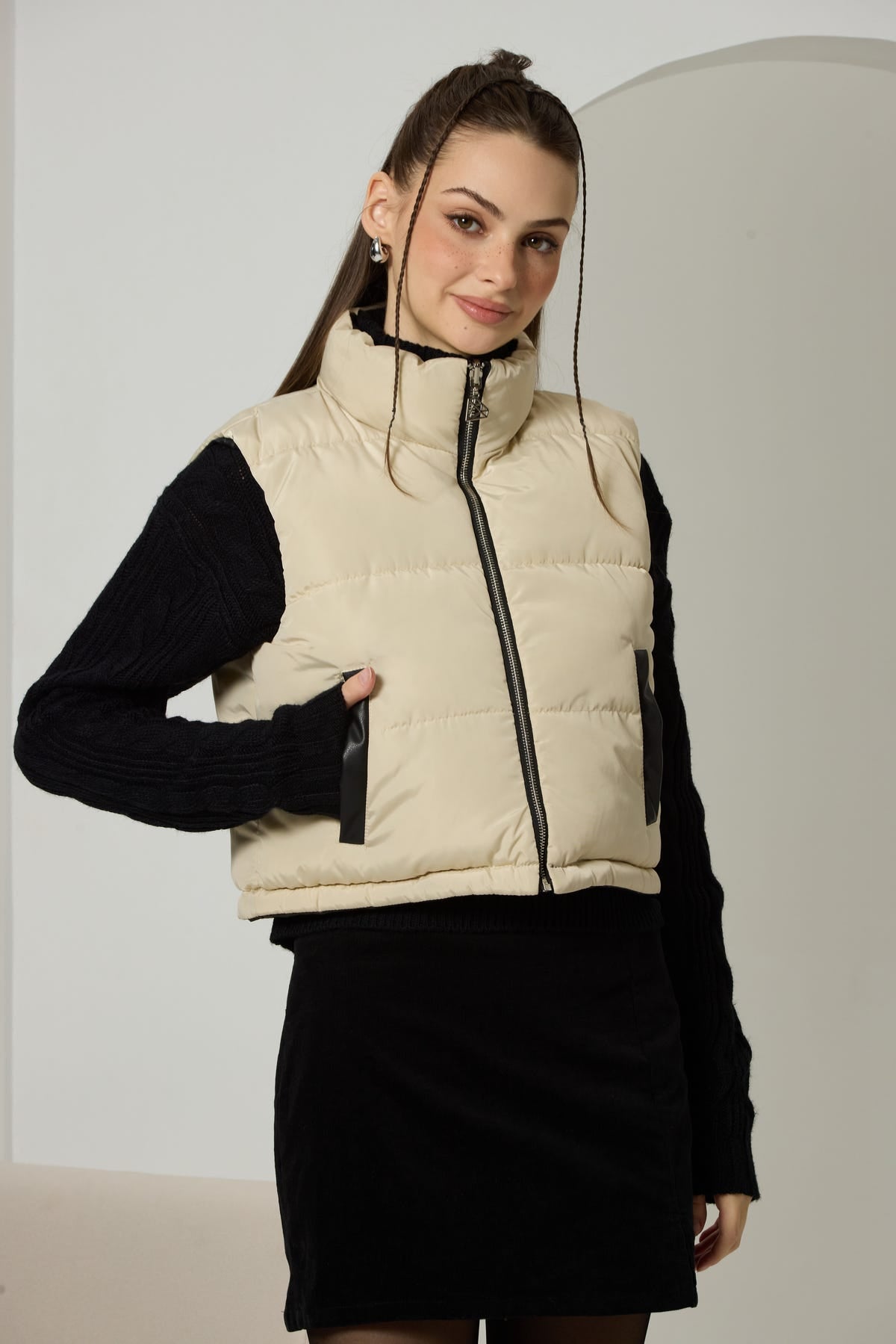 Parka Mujer Reversible Nude