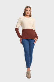 Sweater Mujer Chenille Café