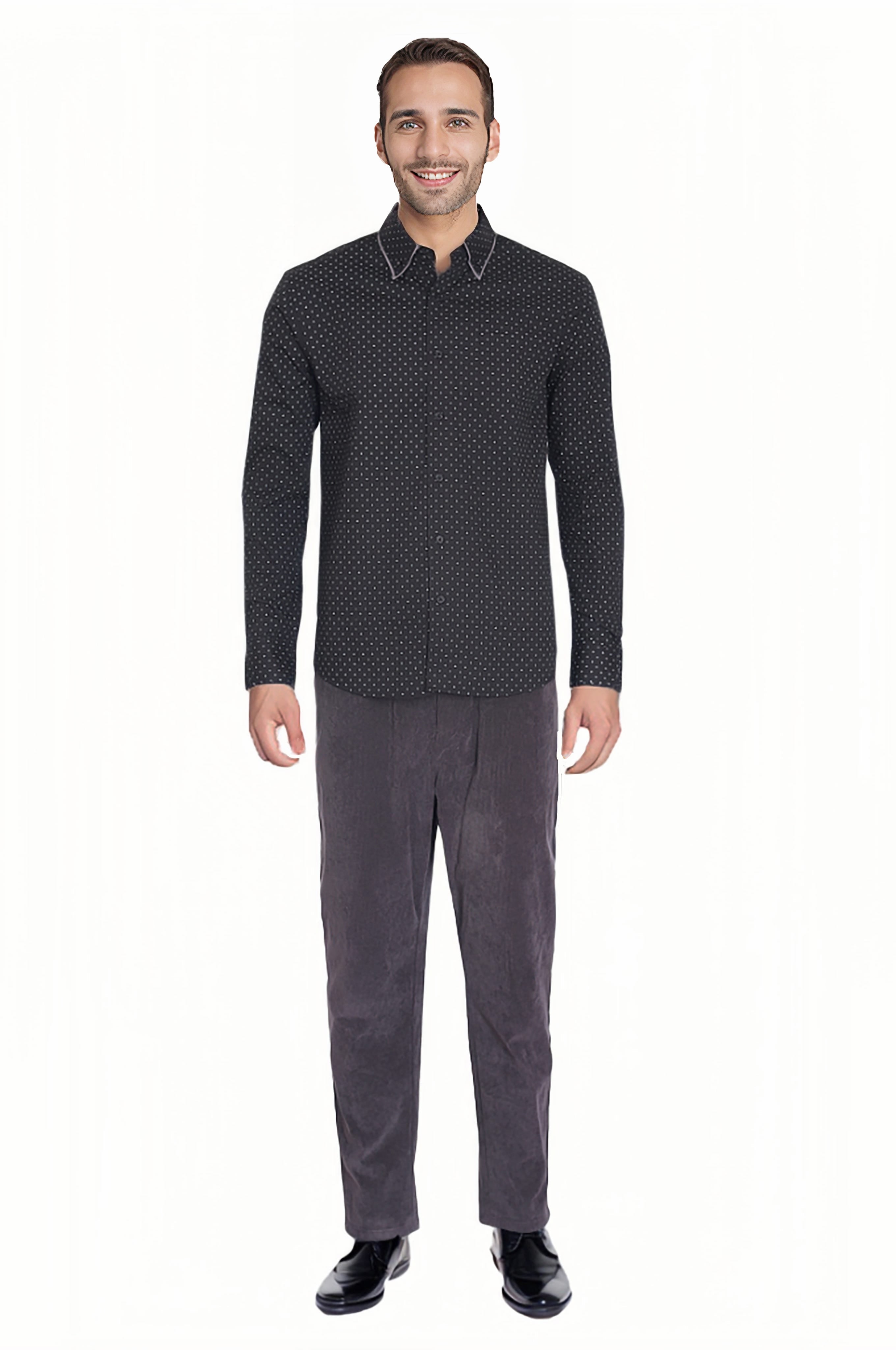 Camisa Hombre Negro
