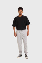 Pantalón Buzo Hombre Jogger Básico Gris