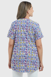 Polera Mujer Print Morado