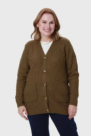 Sweater Mujer Tapado Verde