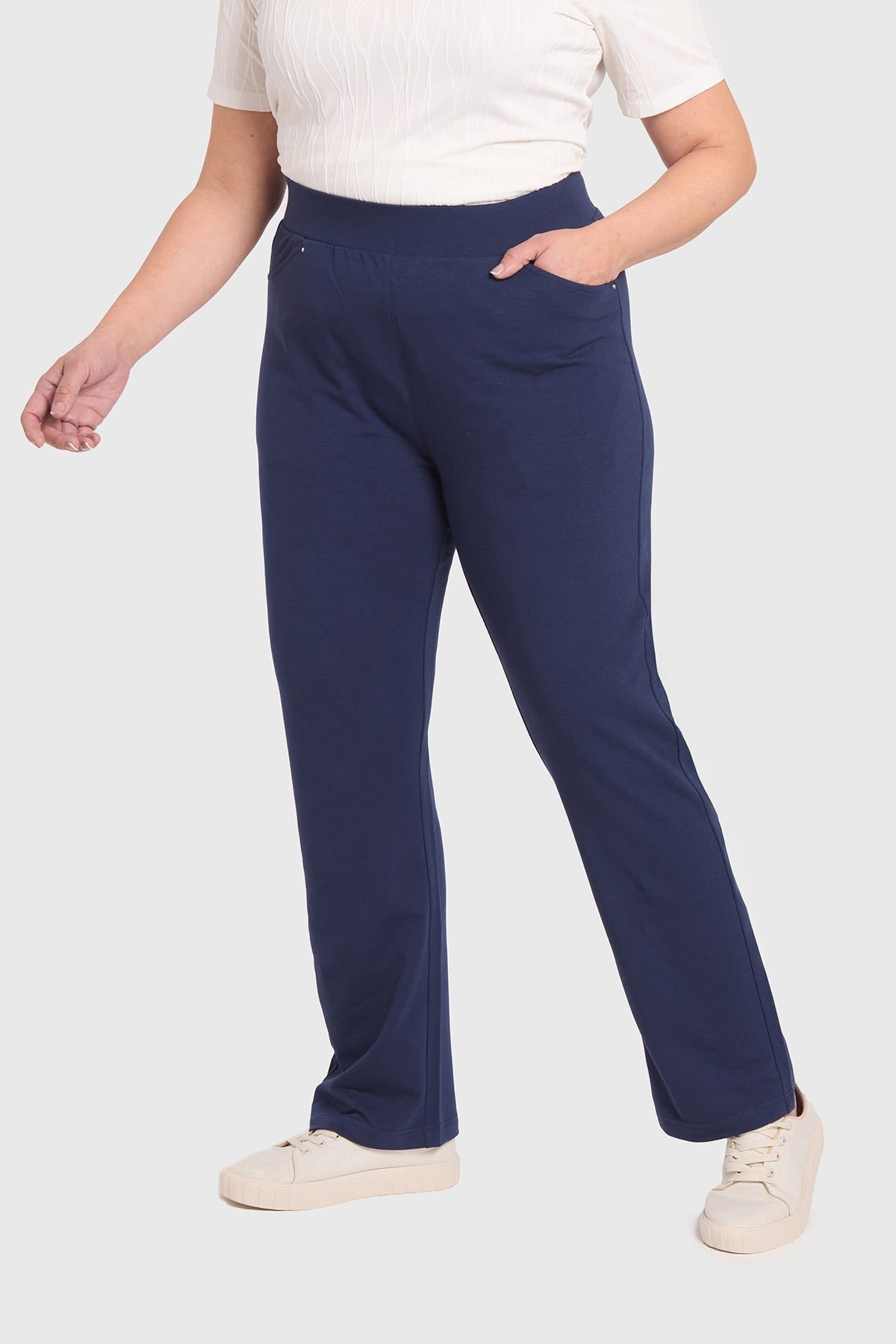 Pantalón Buzo Mujer Azul