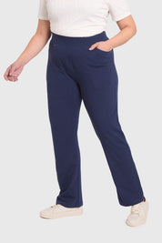 Pantalón Buzo Mujer Azul