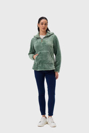 Polar Mujer Básico Verde