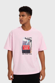 Polera Hombre City Rosado