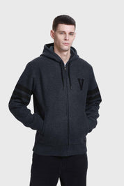 Sweater Hombre Hoodie Gris