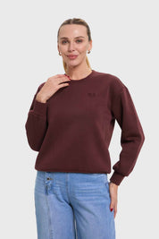 Polerón Mujer Chocolate