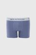 Boxer Hombre Bipack Azul