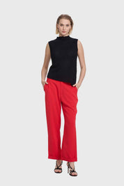 Pantalón Mujer Sastrero Rojo