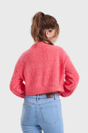 Sweater Mujer Lazo Coral