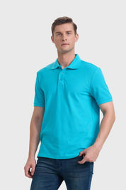 Polera Hombre Piqué Básica Calipso