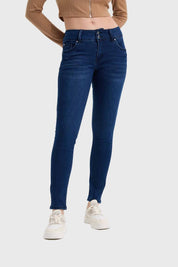 Jeans Mujer Kim Skinny Azul