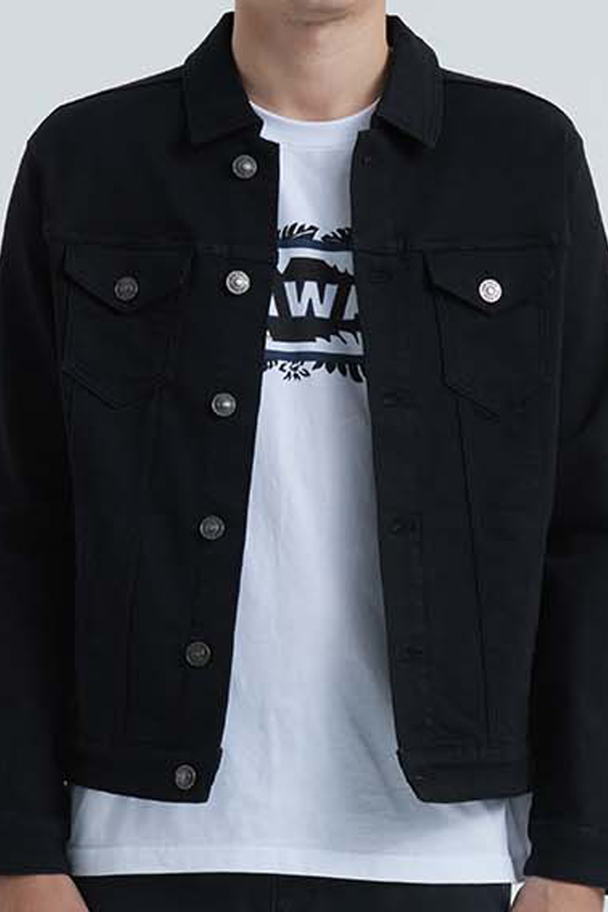 Chaqueta Hombre Negro