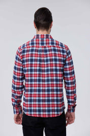 Camisa Hombre Franela Básica Rojo
