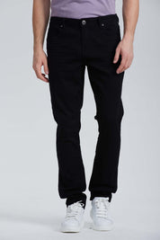 JEANS HOMBRE SLIM COLOR NEGRO