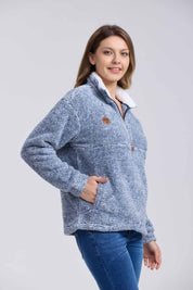 Polar Mujer Medio Celeste Melange