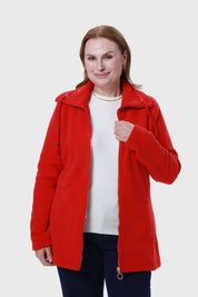 Polar Mujer Básico Rojo