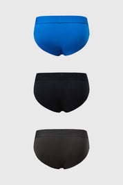 Boxer Hombre Tripack Azul