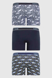 Boxer Tripack Negro
