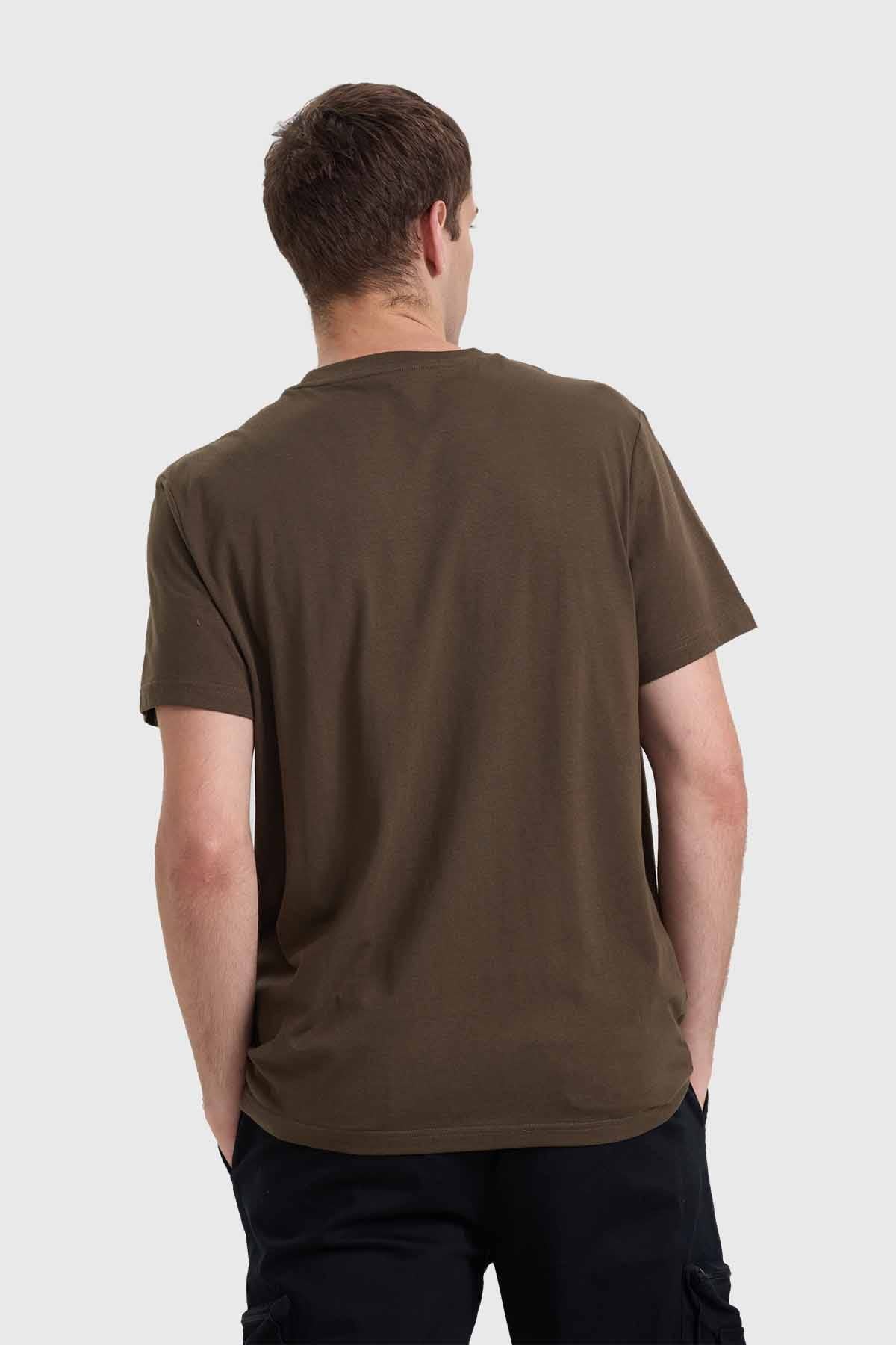 Polera Hombre Con Bolsillo Verde