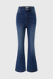 Jeans Niña Flare Azul