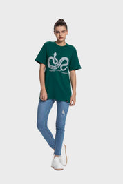 Polera Mujer Oversize Verde