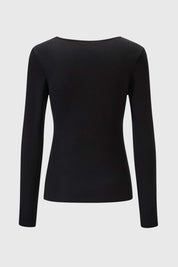 Camiseta Mujer Térmica Mujer Negro