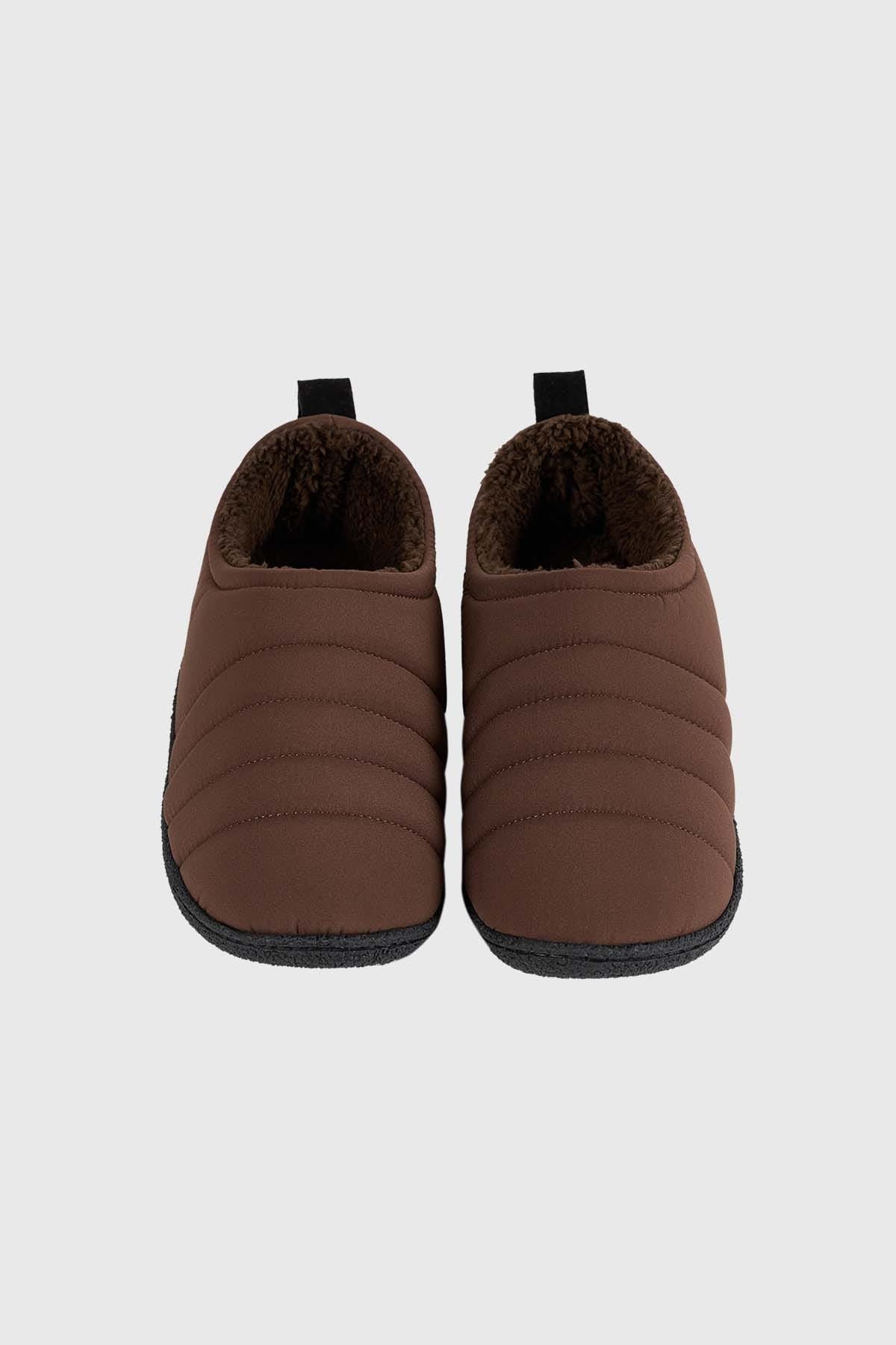 Pantufla Hombre Zapatilla Descanso Café