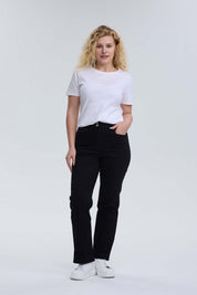 Pantalón Mujer Recto Sastrero Negro