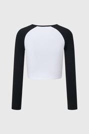 Polera Niña Print Negro
