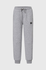 Pantalón Buzo Niño Jogger Corte Lateral Gris