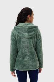 Polar Mujer Básico Verde
