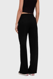 Pantalón Mujer Textura Negro